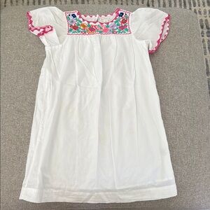 Crewcuts size 8 dress with Colorful Embroidery